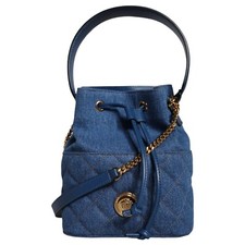 Borsa VERSACE blu trapuntata