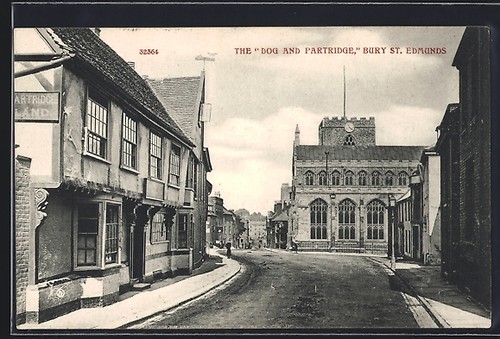 Bury edmunds the dog and - st.,