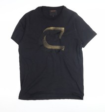 T-shirt nera Cruyff da uomo
