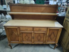 CREDENZA CON ALZATA EPOCA 900
