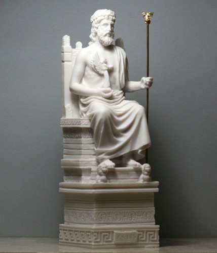 Statua greca romana degli - romana,