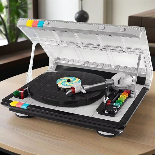 Moc 310pcs retro record player - moc,