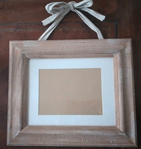 Portafoto legno shabby - legno,