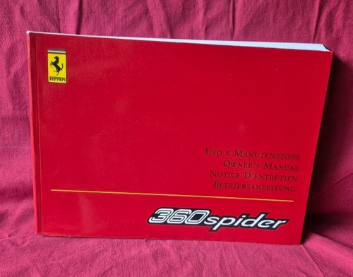 Ferrari 360 spider - ferrari, uso