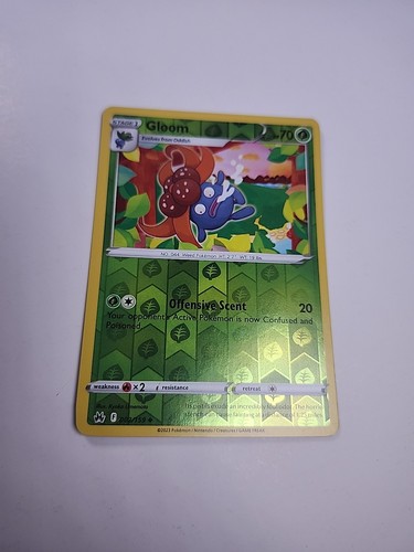 Carta pokémon gloom - carta,