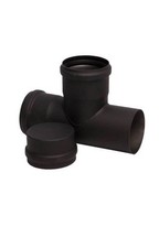 TUBO FUMI RACCORDO A T PER