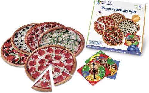 Pizza fraction fun game - pizza, 13