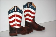 Old west american bottes - west,