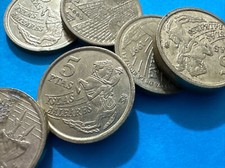 SPAIN LOT NO.8 COINS PESETAS
