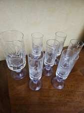 Set bicchieri cristallo - 6, +