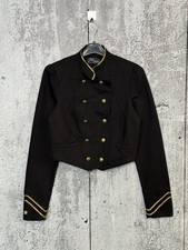 Giacca stile militare cropped