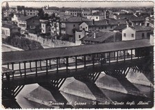 BASSANO DEL GRAPPA - VICENZA - IL VECCHIO "PONTE DEGLI ALPINI" - VIAGG. -22262-