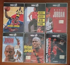 NBA LEGENDS-MICHEAL JORDAN-MJ23-USA-CHICAGO BULLS-BASKET-SPORT-6 DVD-COLLEZIONE