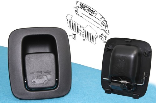 Maniglia baule posteriore - baule,