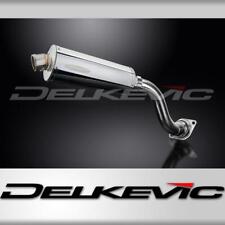 KIT SCARICO SILENZIATORE HONDA VFR750 1990-1993 HI LEVEL 350mm OVALE INOX BSAU