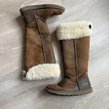 Stivali al ginocchio bomber in