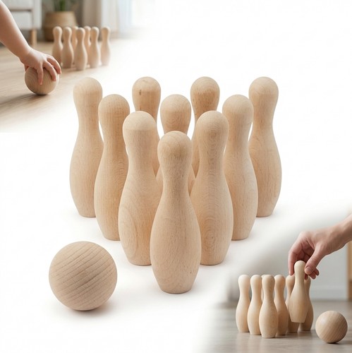 Bowling legno faggio con - bowling, di
