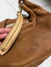 JIMMY CHOO SKY HOBO BAG in PELLE MIELE E COCCODRILLO