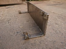 Alzacofano Fiat 500 Abarth Inox 10cm Tuning