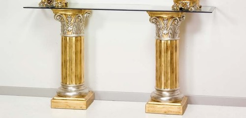 Consolle coppia colonna regale - coppia,