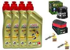 Tagliando Yamaha XVS V-STAR 950 Castrol Power 1 10W40 filtro olio aria candele