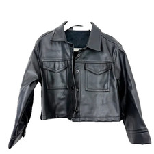 Giacca ecopelle Zara bambino