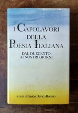 Libro I CAPOLAVORI DELLA POESIA ITALIANA 2001 Italia Book Leggere Descrizione 