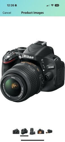Nikon d5100 fotocamera - nikon, reflex