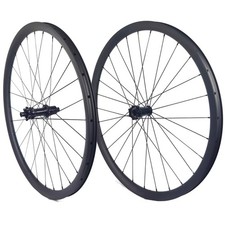 Set ruote bici mtb fibra di