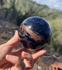 Sfera Sodalite 7,4 Cm 520gr Wicca Cristallo reiki Chakra blu  Cristalloterapia