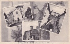 CARTOLINA DI RIETI ,COLLALTO SABINO - STAZIONE CLIMATICA - 3 VEDUTINE - 1951