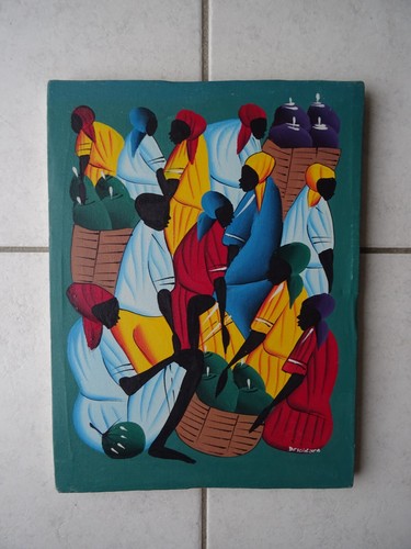 Tableau art naïf - tableau,