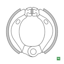 Ganasce freno anteriore