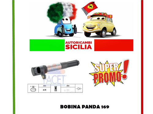 Bobina accensione motore - motore, fiat