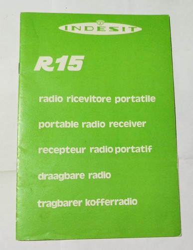 Depliant radio ricevitore