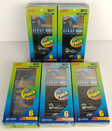 Jvc dvd scatole nuove - dvd-rw,