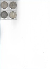 SVIZZERA LOTTO DI 4 MONETE IN ARGENTO DA 5 FRANCHI