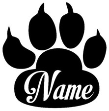 Choice name paw - paw,, cat