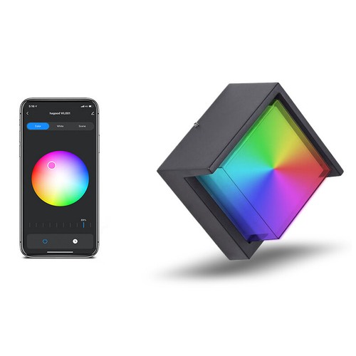Lampada parete smart - led, da