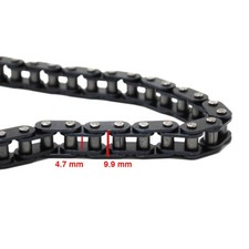 CATENA MIINI MOTO MINI QUAD MINI CROSS 49CC 2 TEMPI PER PIGNONE 6 DENTI