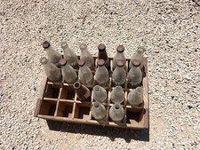 COCA COLA N° 17 BOTTIGLIE, CASSA IN LEGNO COCA COLA  - USATE DELL'EPOCA 