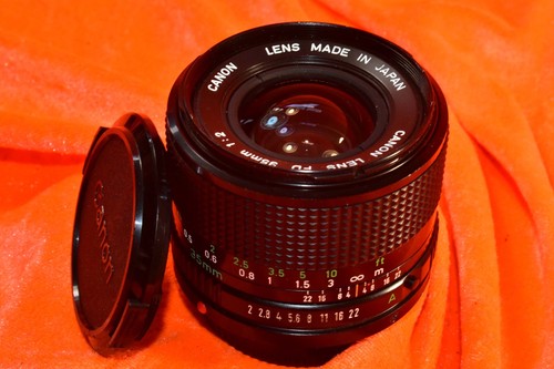Canon lens f - 1:2, f=35mm