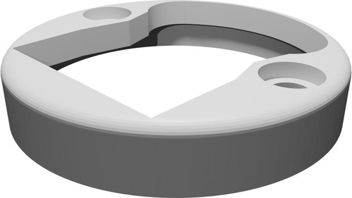 Clip cerniera porta vetro per - porta,