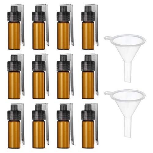 Glass spice jars - 12, 12