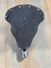 Seggiolino bici d'epoca Brooks in pelle per ricambi