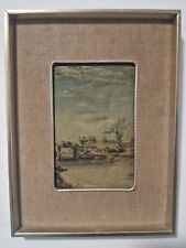 Stampa Incorniciata Di Un'illustrazione D'epoca , Cornice Metallica Oro #3