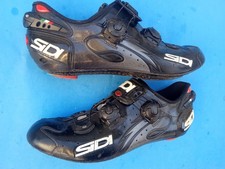 SiDi Wire Carbon Vent - 43,5 EU / 9,5 US - Scarpe da strada nere 3 bulloni 🇮🇹
