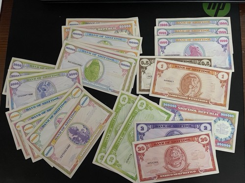 Lotto banconote skifidollar - banconote,