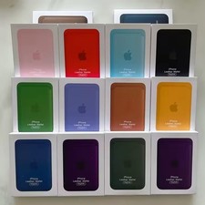 Portafoglio MagSafe per iPhone 12 13 14 15 16 Pro Max pelle porta carte credito