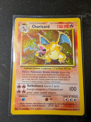 Carta pokemon charizard - pokemon, 4/102